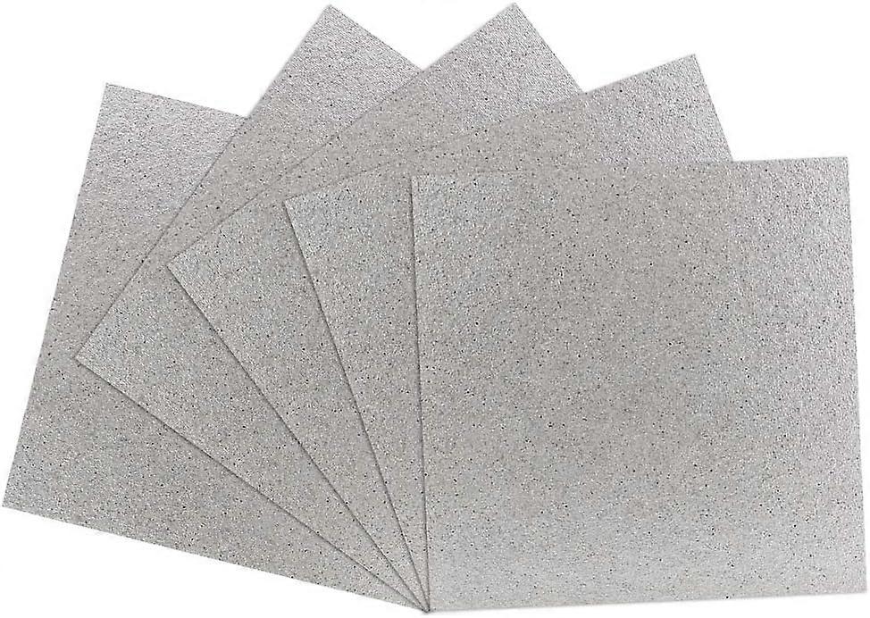5Pcs Microwave Plate Waveguide Cover Universal Mica Plate for Microwave Oven Mica Sheet 12*10cm Easy to Cut for Repairing Microwave