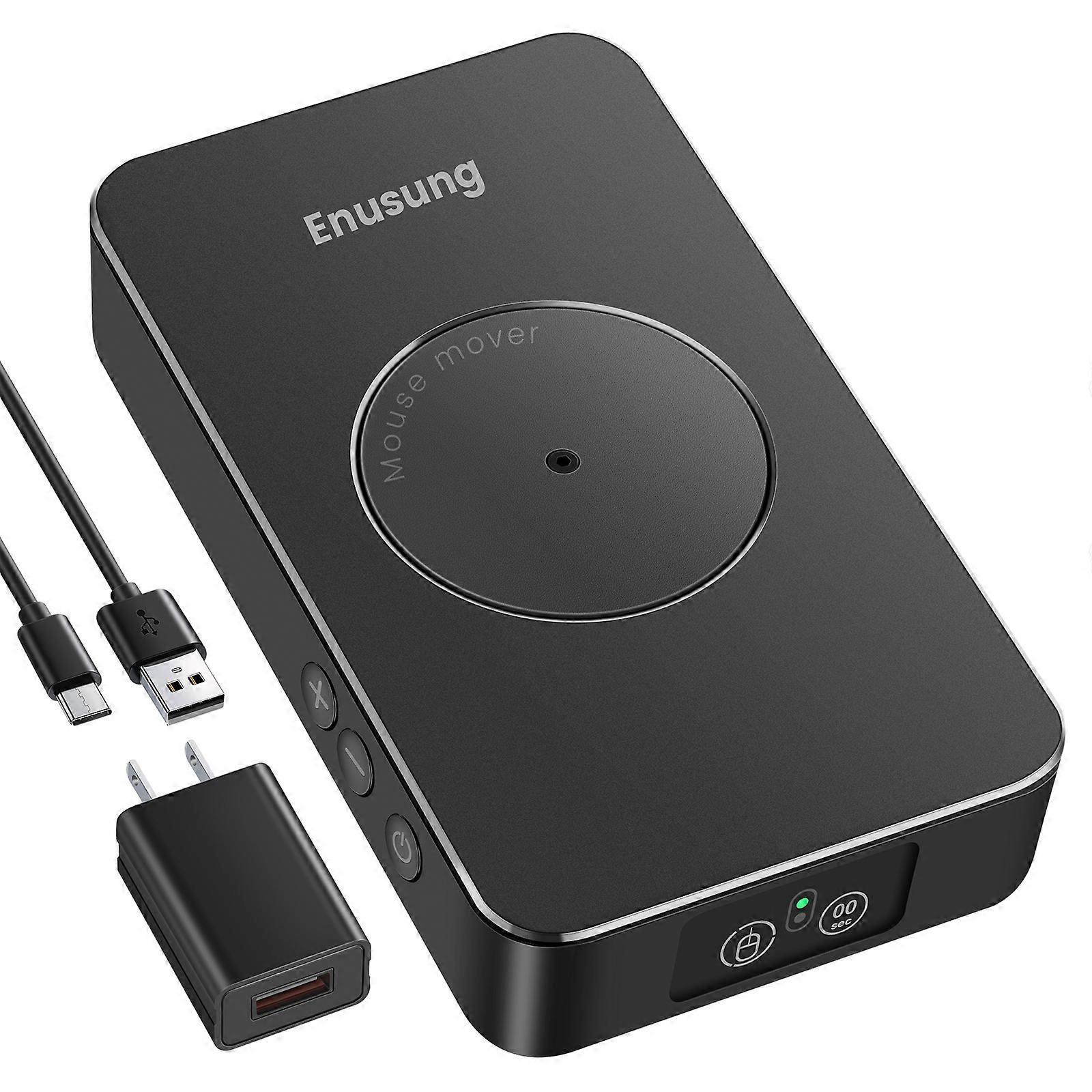 Mouse Jiggler USB,Undetectable Mouse Mover Automatic Computer Mouse Mover Jiggler,Keeps Computer Awake,Simulate Mouse Movement