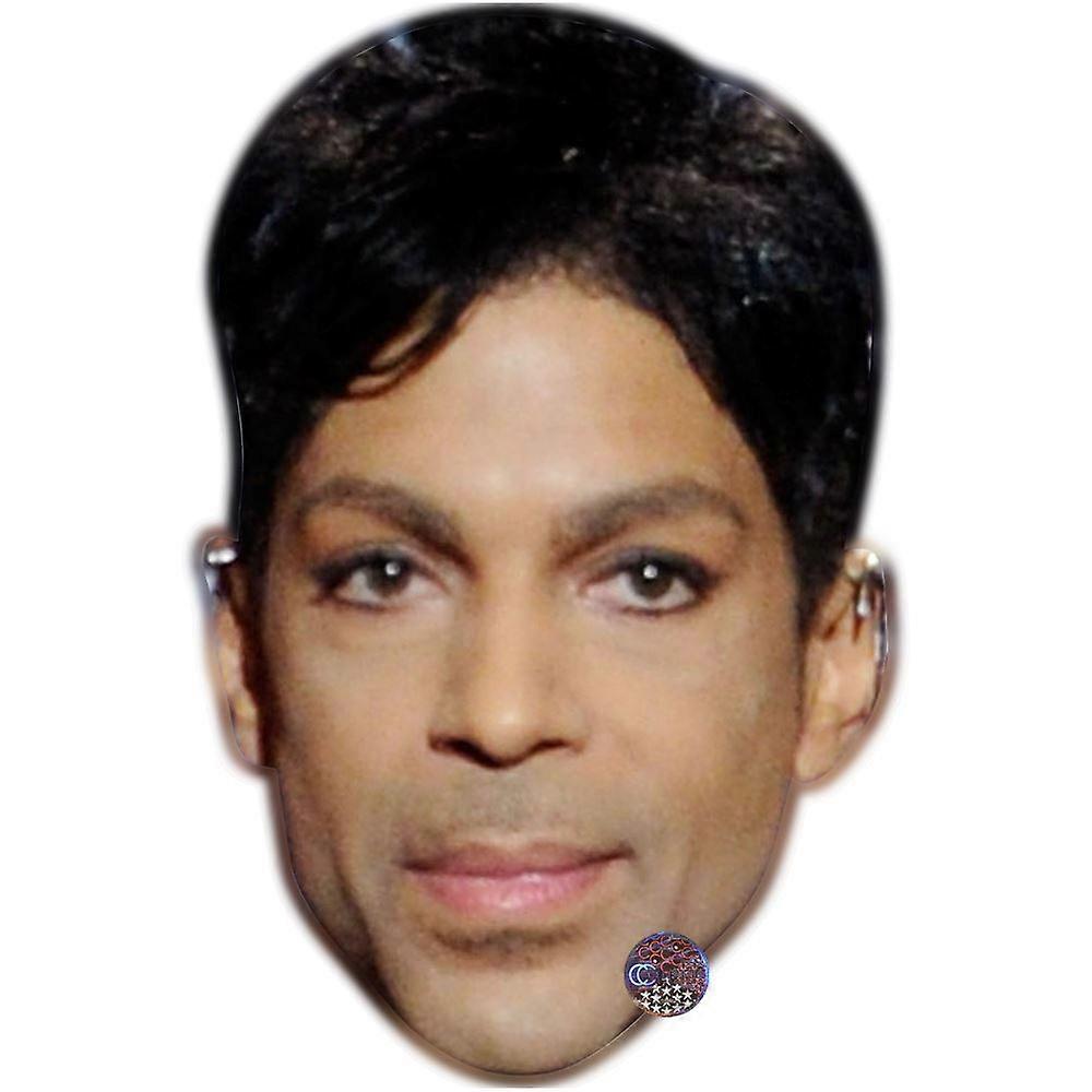 Prince (Smile) Celebrity Mask, Flat Card Face
