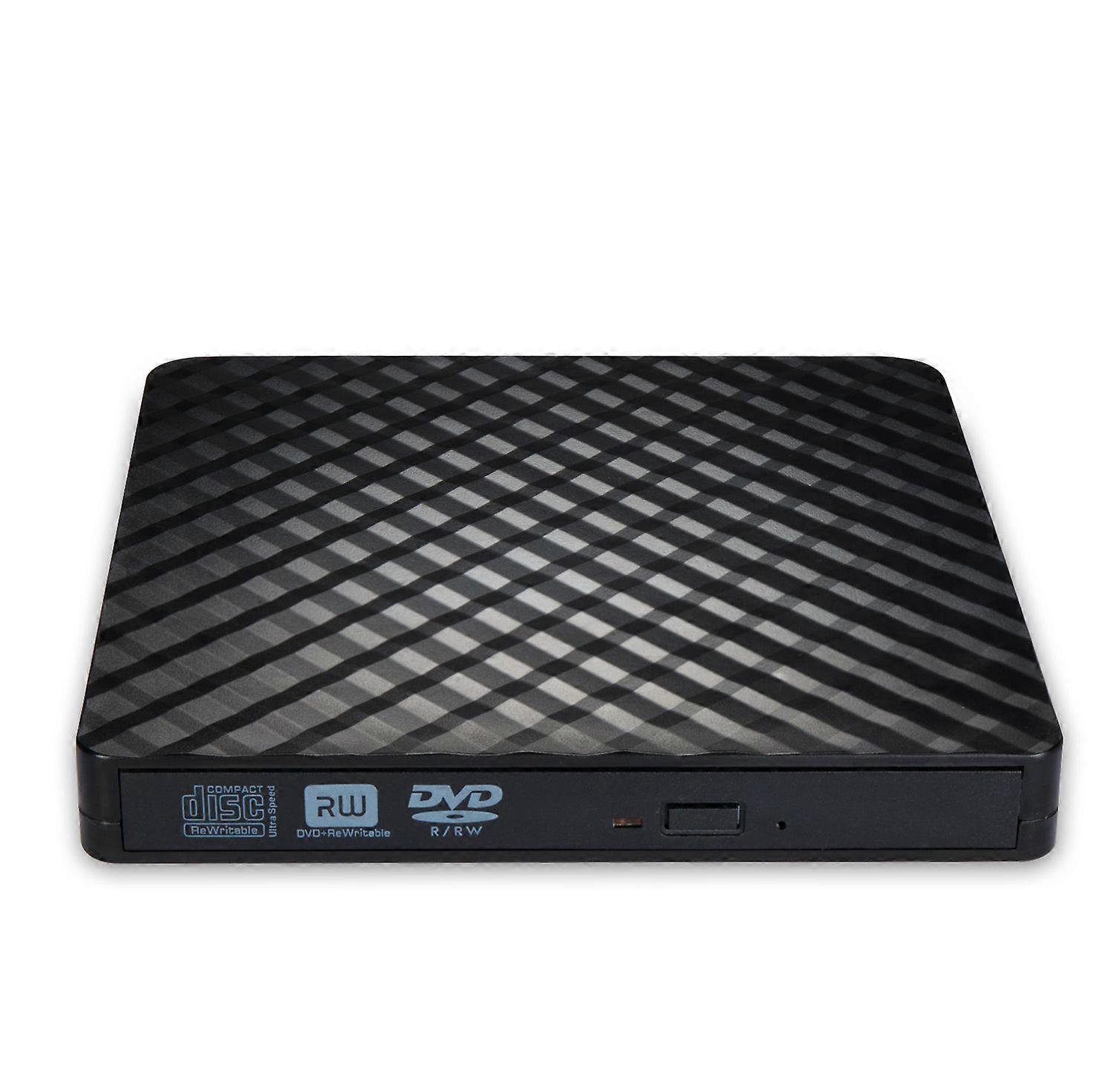 External CD DVD Drive for Laptop, USB 3.0 Portable CD/DVD-RW Burner, Reader