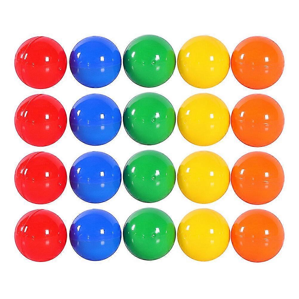 50 Pcs Lottery Balls Drinking Games Balls Colored Game Balls Bingo Game Balls Raffle Number Balls