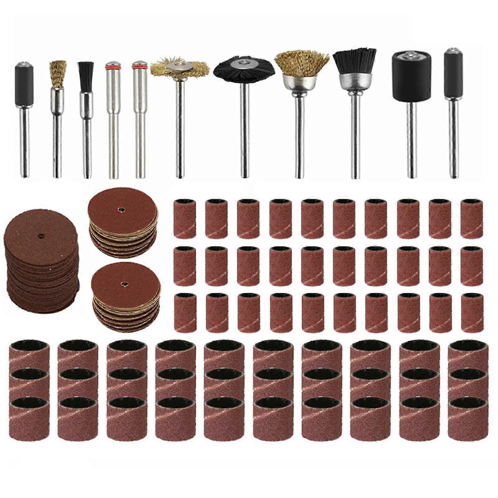 150Pcs/Set Mini Electric Drill Grinder Rotary Machine Tool Grinding Polishing Bit Accessories Kit