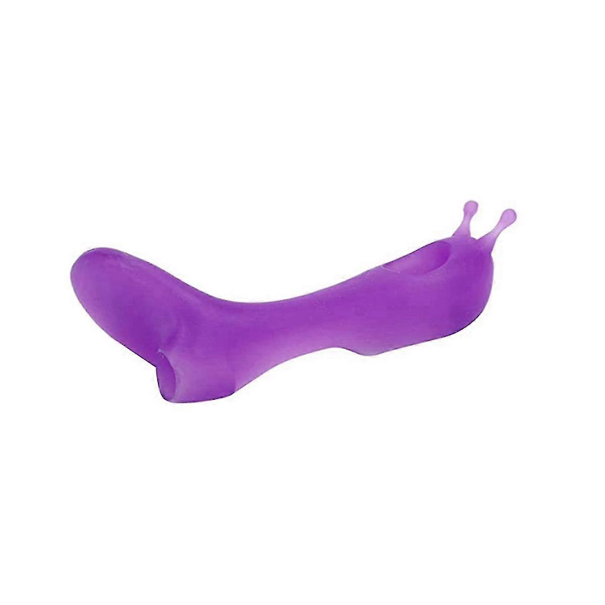 Snail Bow Grip Violin Bow Carrier Bow Stand Bow Grip Trainer - (purple)