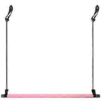 Multifunctional Yoga Pulling Rope Fitness Equipment Pilates Bar for Domestic Use - Slimming Muscle Relaxation (Elastic Rods)
