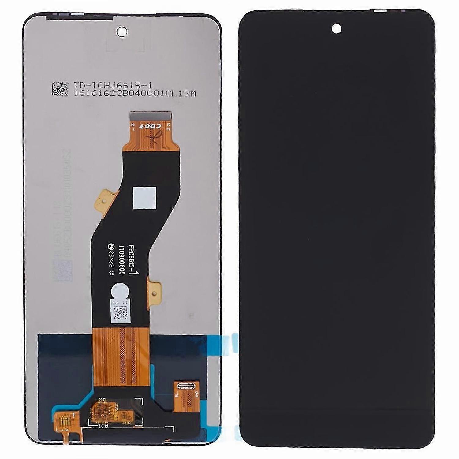 متوافق مع Infinix Smart 8 4G / Smart 8 HD 4G X6525 OEM Grade S شاشة LCD وجزء تجميع محول الأرقام (ذكاء