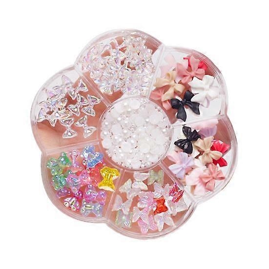 Delicate Nail Art Bow Eye-catching Mini Decorative