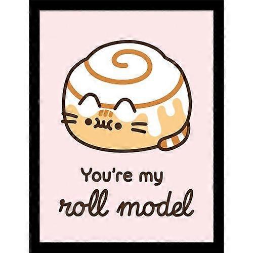 Pusheen You're My Role Model Framed Poster