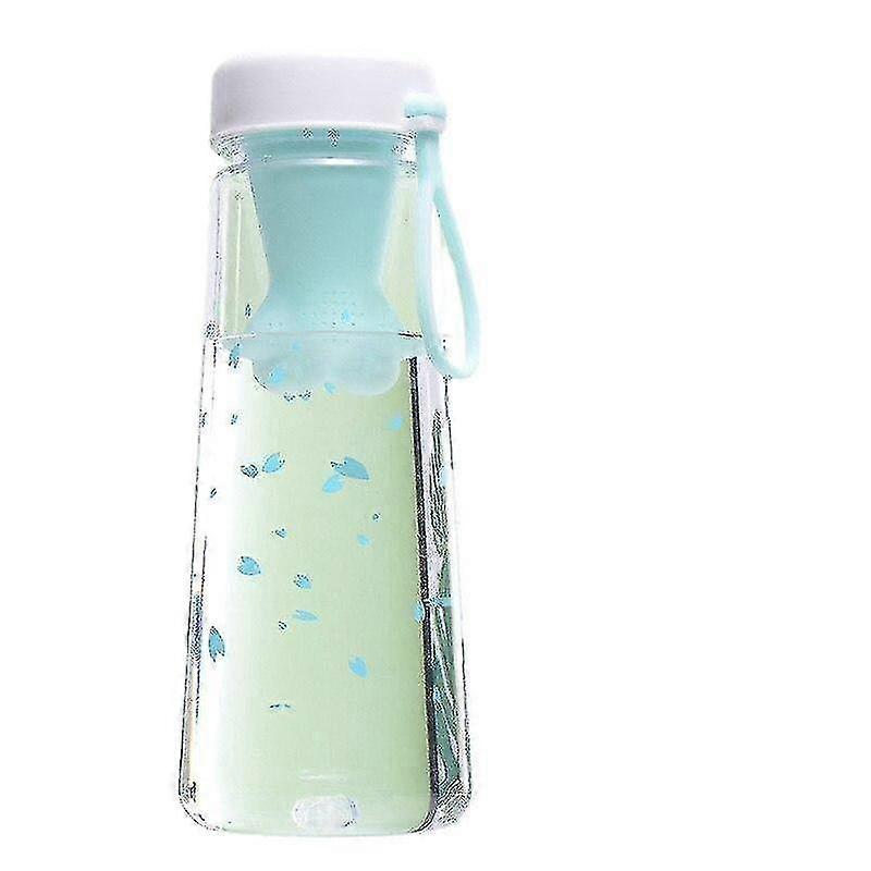 04)550ml creative cute claws filter plastic kawaii bottle cherry