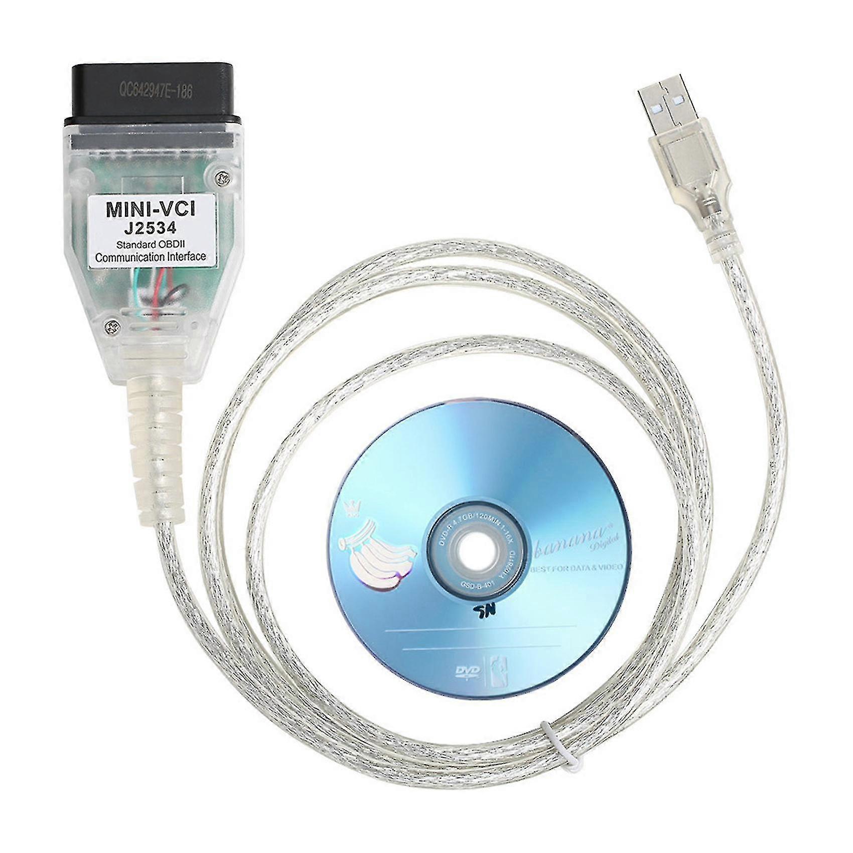 Mini Vci Tis Techstream Sw V16.00.017 For Tis Techstream Ft232rl Chip J2534 Mini-vci 2.0.4 Multi-la - JA