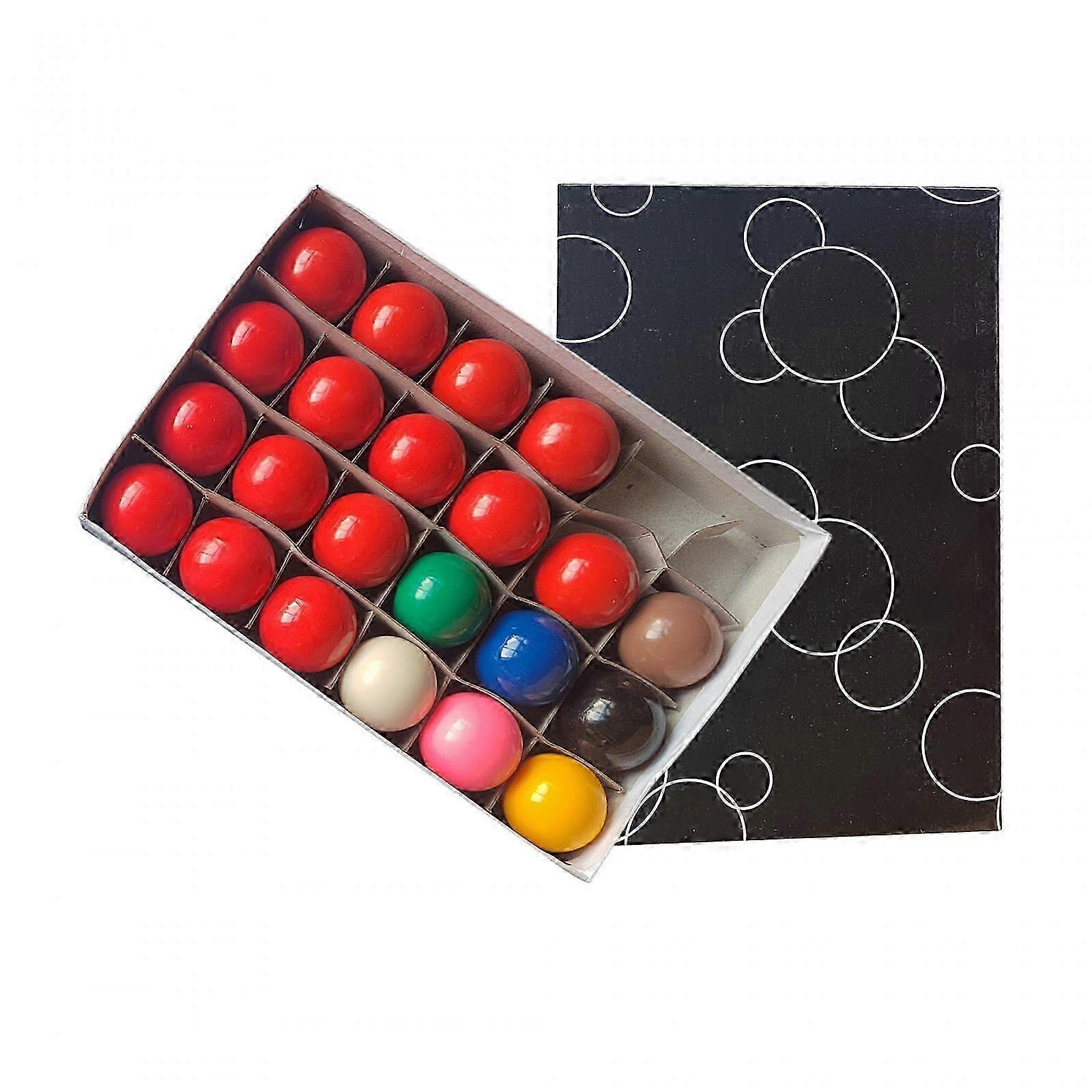 22Pcs Mini Billiards Snooker Balls Set Full Set for Recreation Game Playroom