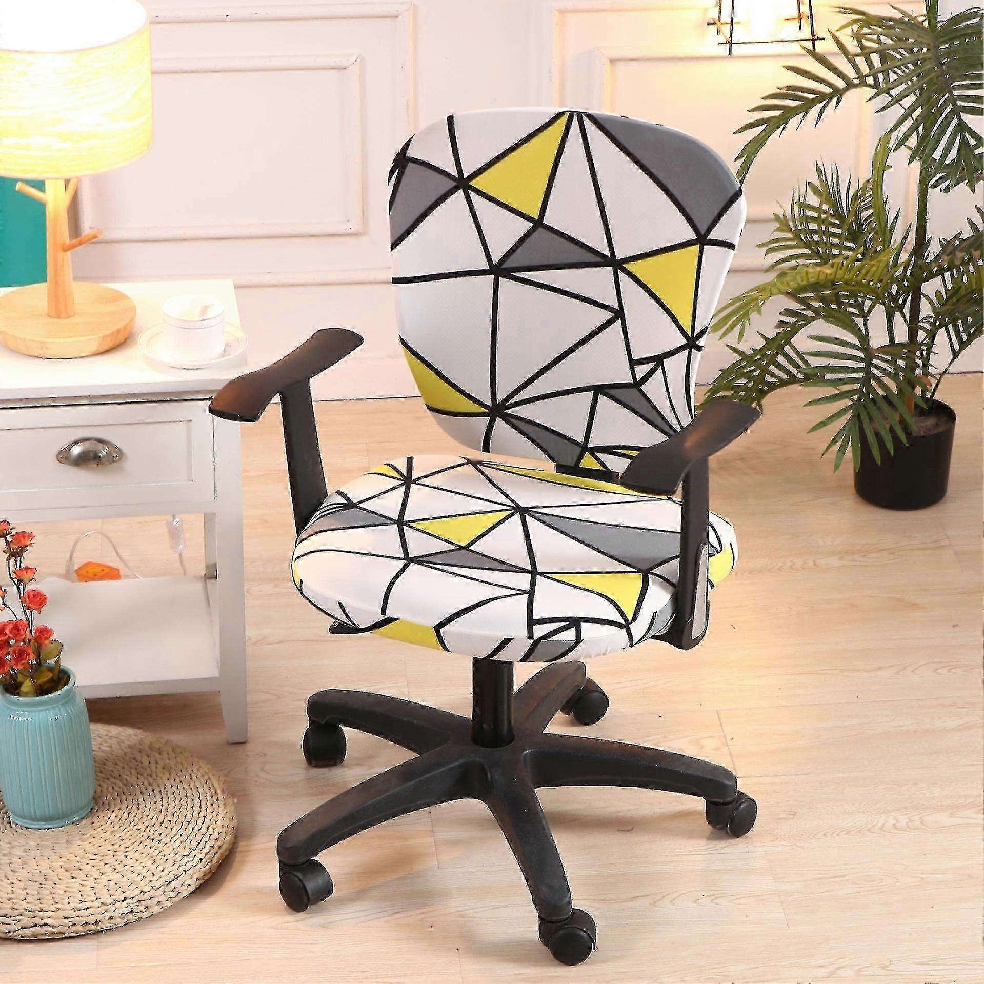 Computer Office Chair Universal Washable Rotating Chair Slipcovers