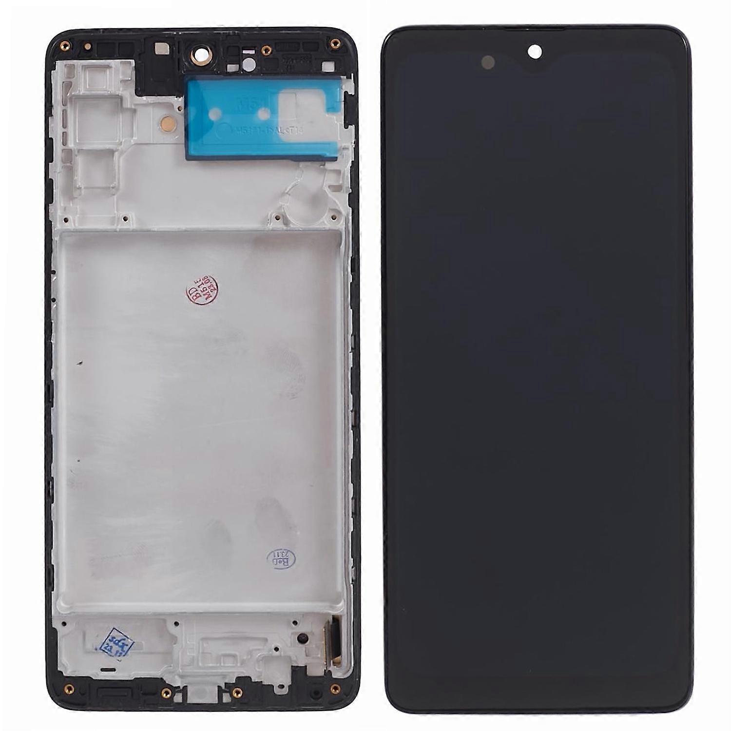 Type A For Samsung Galaxy M51 Grade C OLED Screen and Digitizer Assembly + Frame (without Logo)