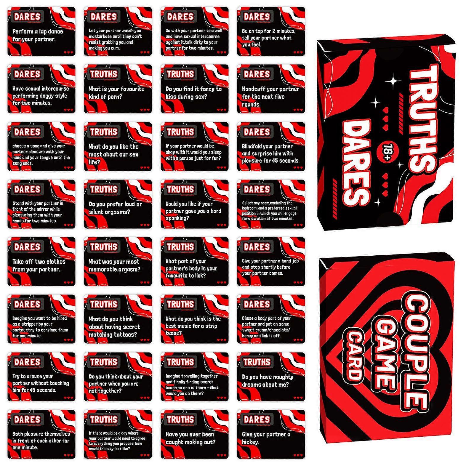 50 Heartbeat Signal Love Couple Interactive Cards Warm Up QA Cards(Toy Playsets)