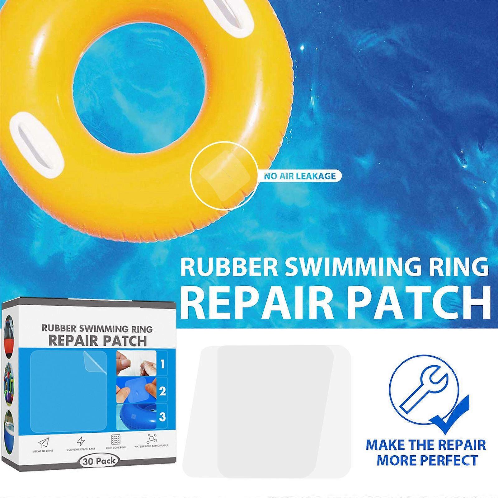 30pcs Self-Adhesive Pool Repair Patches, TPU Waterproof Repair Patch Swimming Pool Patches for Above Ground Pools Inflatable Boats Products