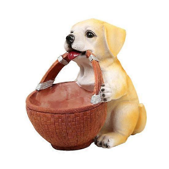 Dog Storage Basket Adorable Puppy Key Tray Large Capacity Easy Access Multipurpose Jewelry