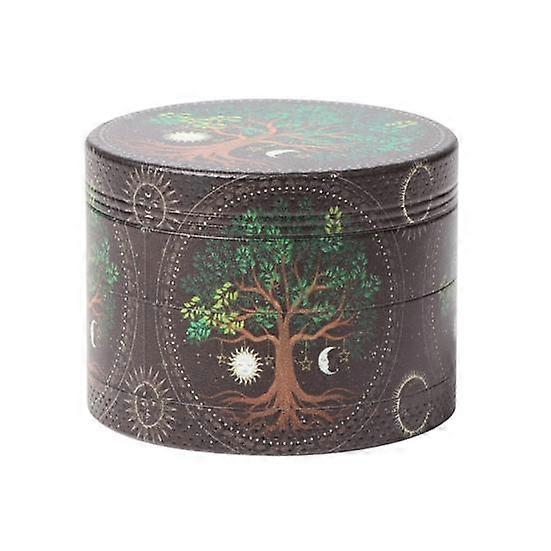 Zinc Alloy Herb Grinder with Filter Mesh Sharp Teeth Heavy Duty 4 Layers Multi-functional