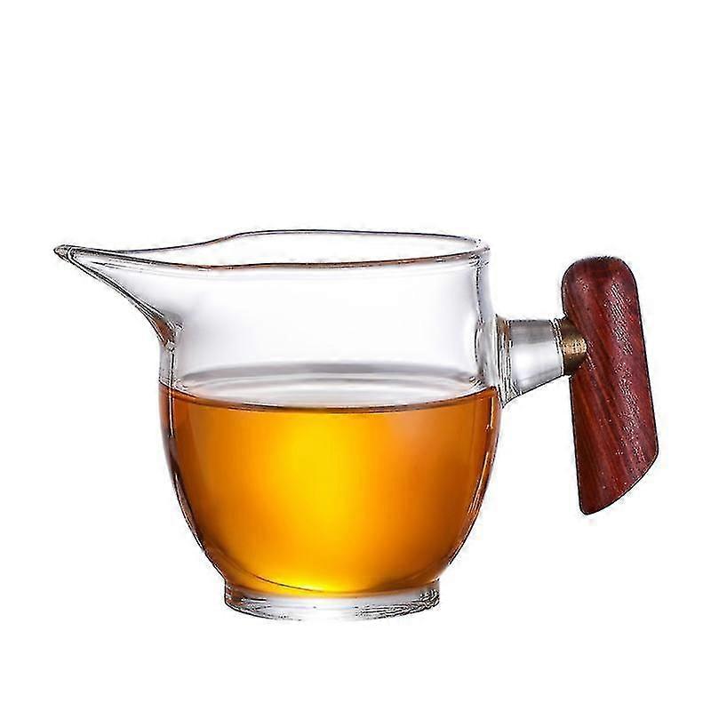 Side Handle Transparent Tea Cup