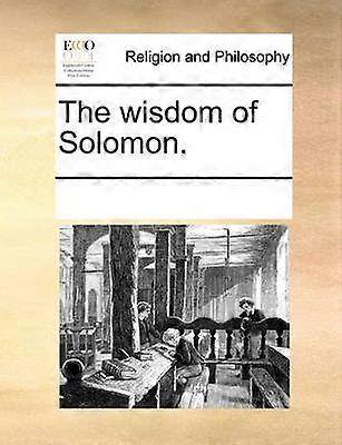 La sagesse de Salomon