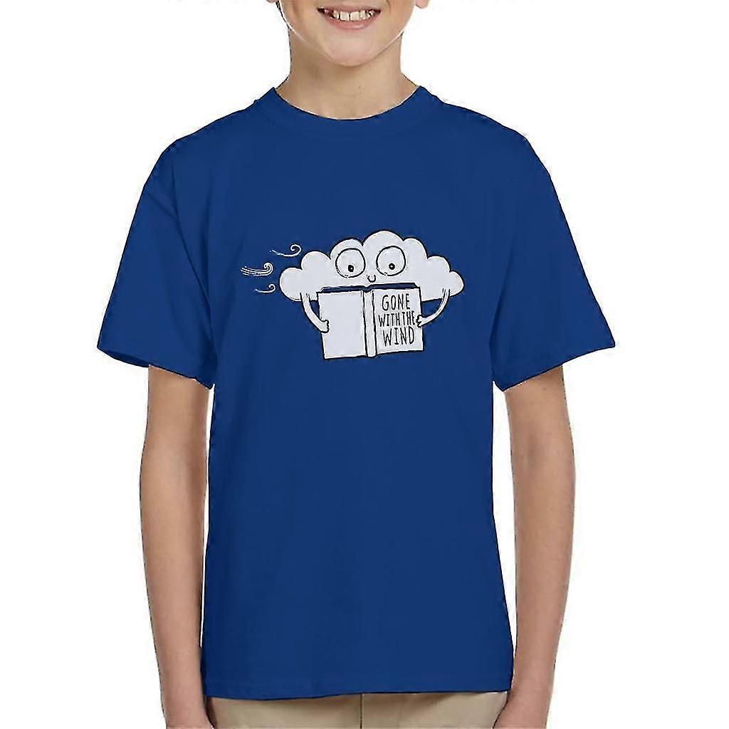 Gone With The Wind Reading Cloud Kid'S T-Shirt