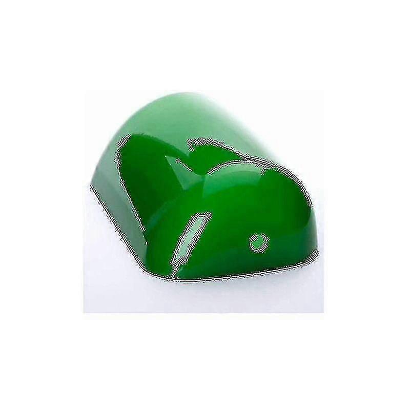 Replacement Banker"s Lamp Shade, Table Lamp, Glass Shade, Multicolor, Replacement Glass Shade, Glass Shade For Desk Lamp Green.[hsf]-Yvan