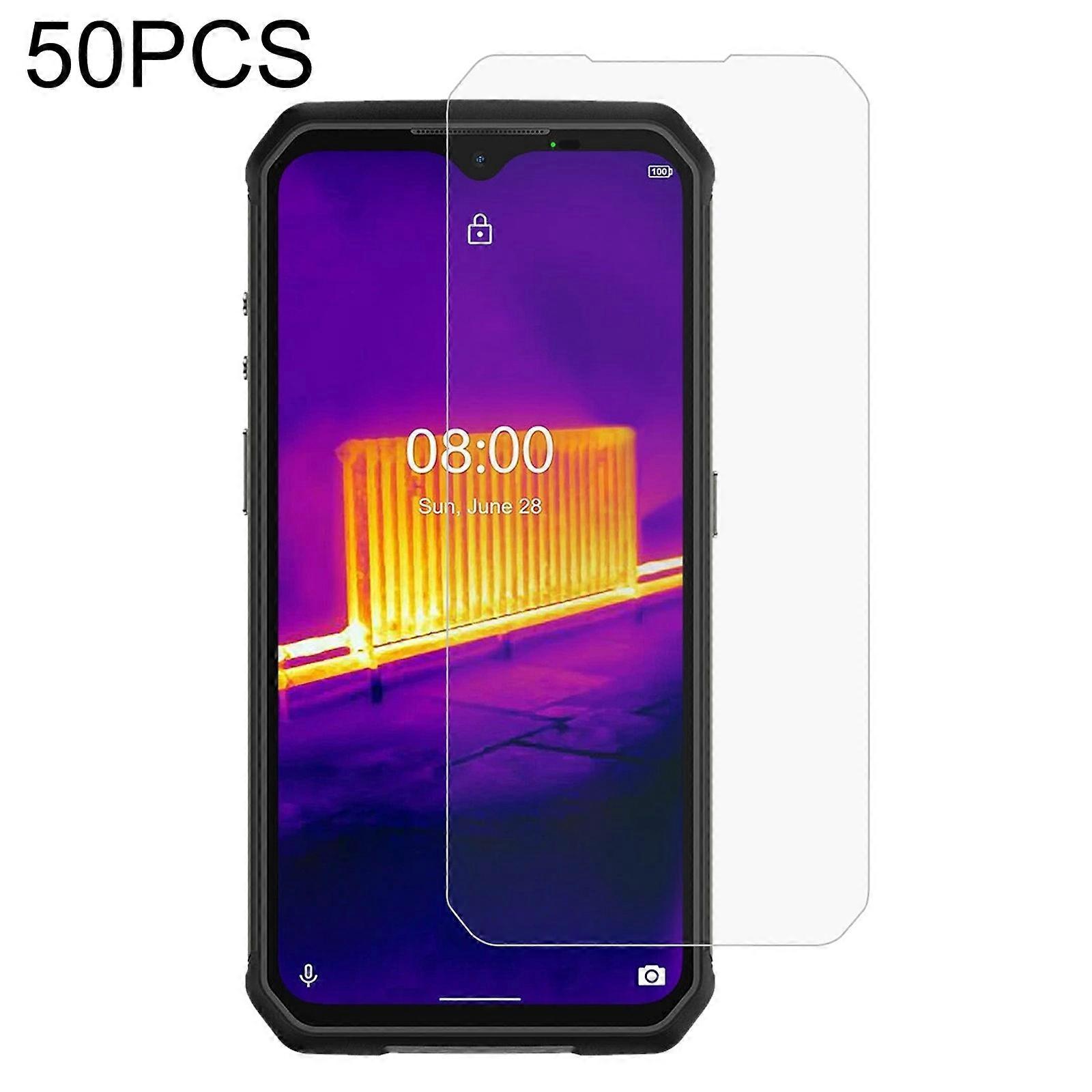 Do Ulefone Armor 9 / Armor 9E 50 SZTUK 0,26 mm 9H 2,5D Folia ze szkła hartowanego Do Ulefone Armor 9 / Armor 9E (50 SZT)