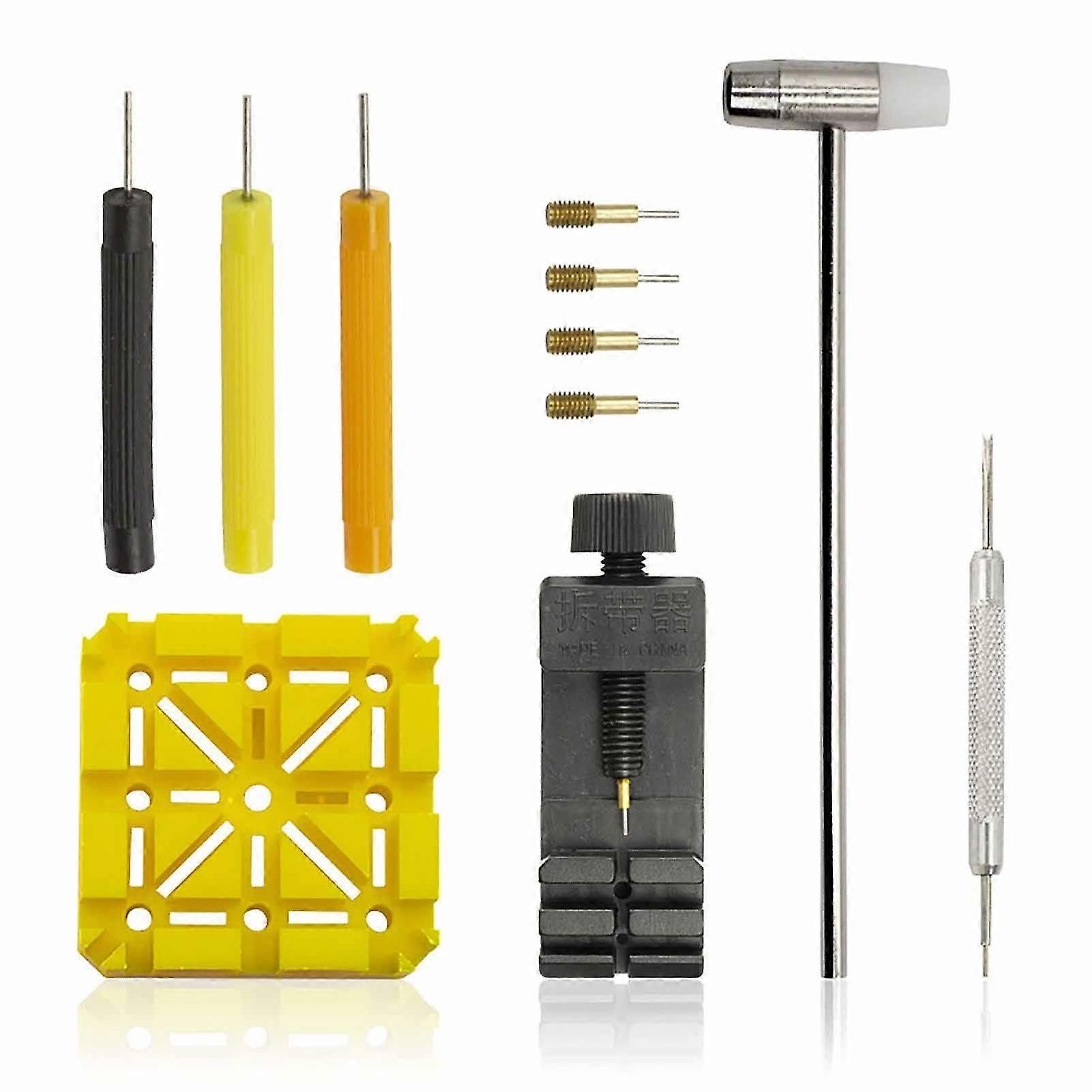 1 Set Watch Repair Tools Professional High Strength Portable Watch Link Band Chain Pin Remover Adjuster Tools for Watchmakers
