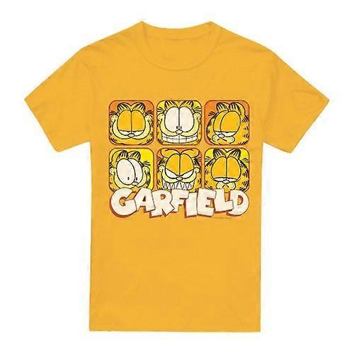 Garfield Mens Many Faces T-Shirt