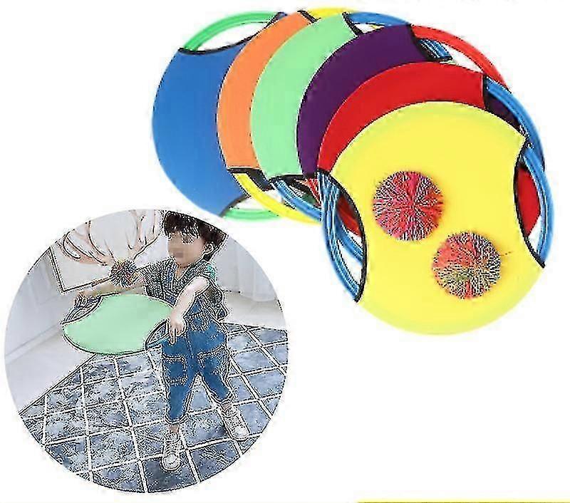 Children's bouncy ball elastic ring outdoor fun sports toy throwing ball fun game activity toy beach garden