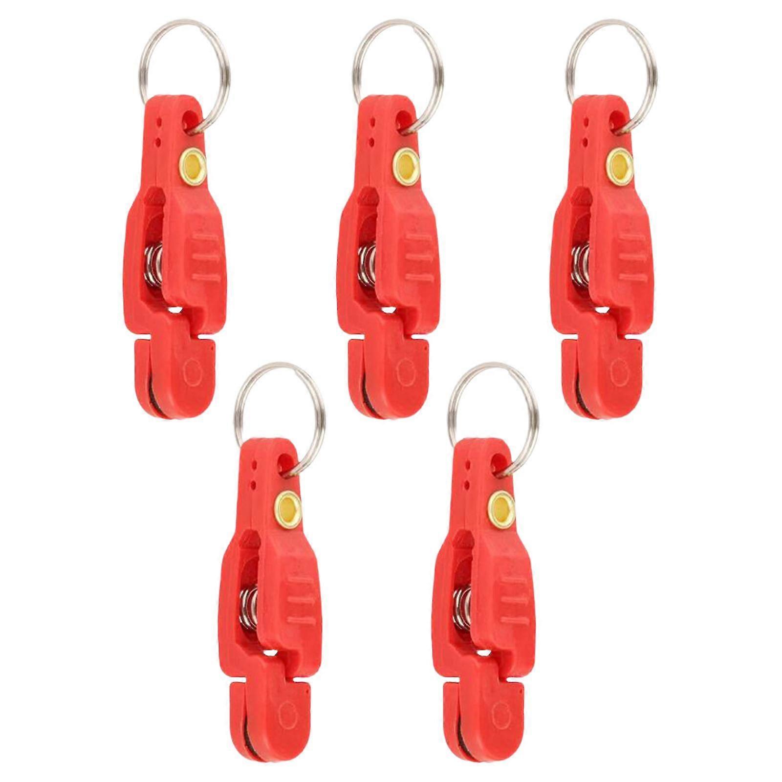 Quick Release Clips Red