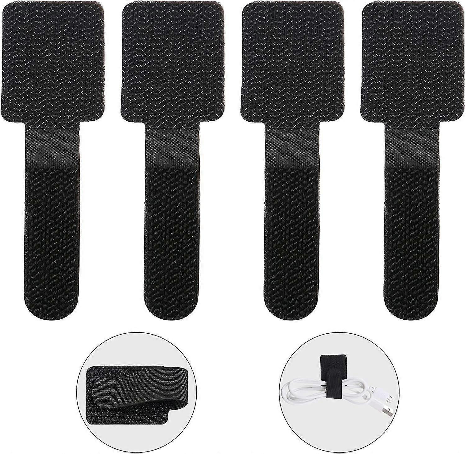 Reusable Cable Ties, 30 Pcs  Cable Straps, Adjustable Straps Hook And Loop