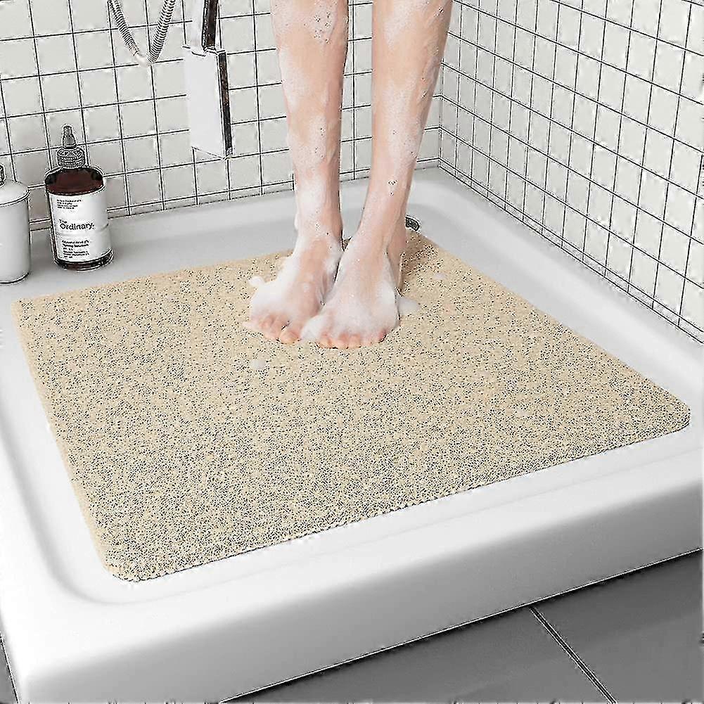 Non-Slip Textured Surface Bath Mat, Quick-Dry Comfortable Shower Mat