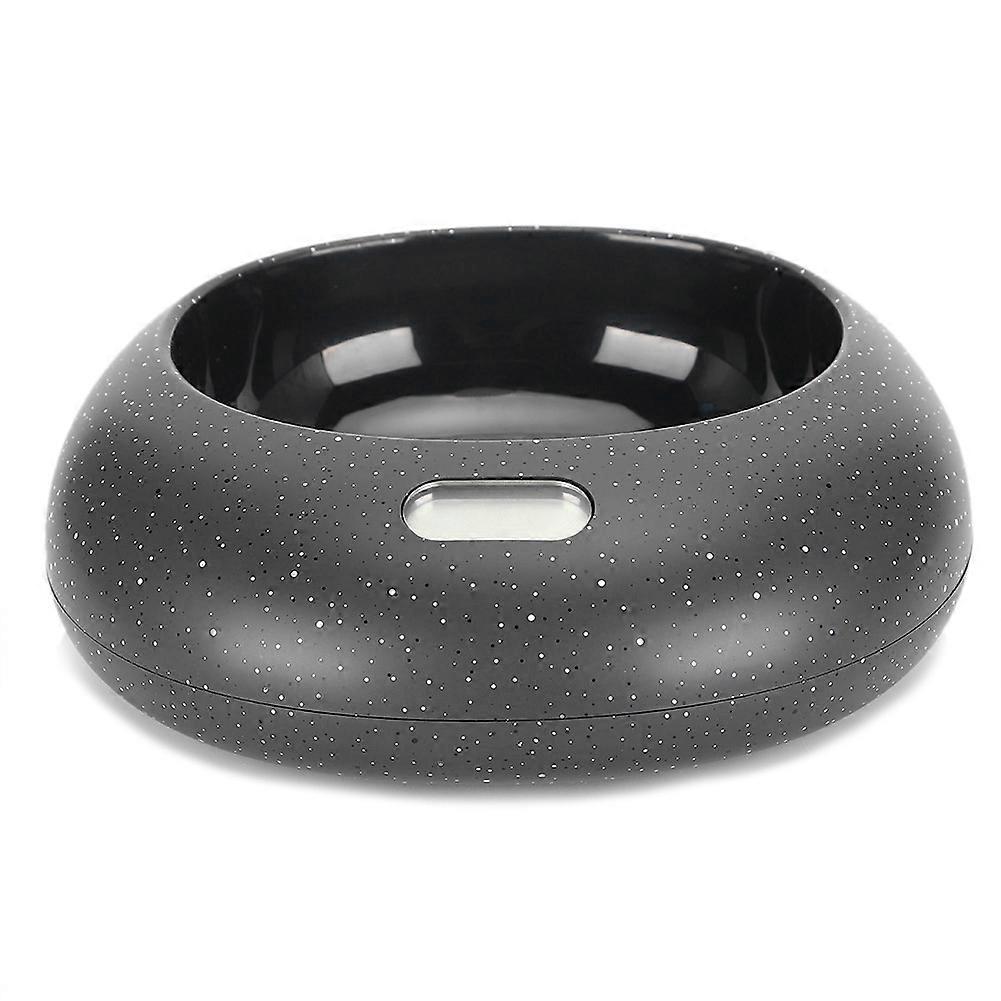 Intelligent Anti-Overflow Pet Bowl with Non-Slip Base, Large Capacity, and Durable Plastic Design for Dogs and Cats