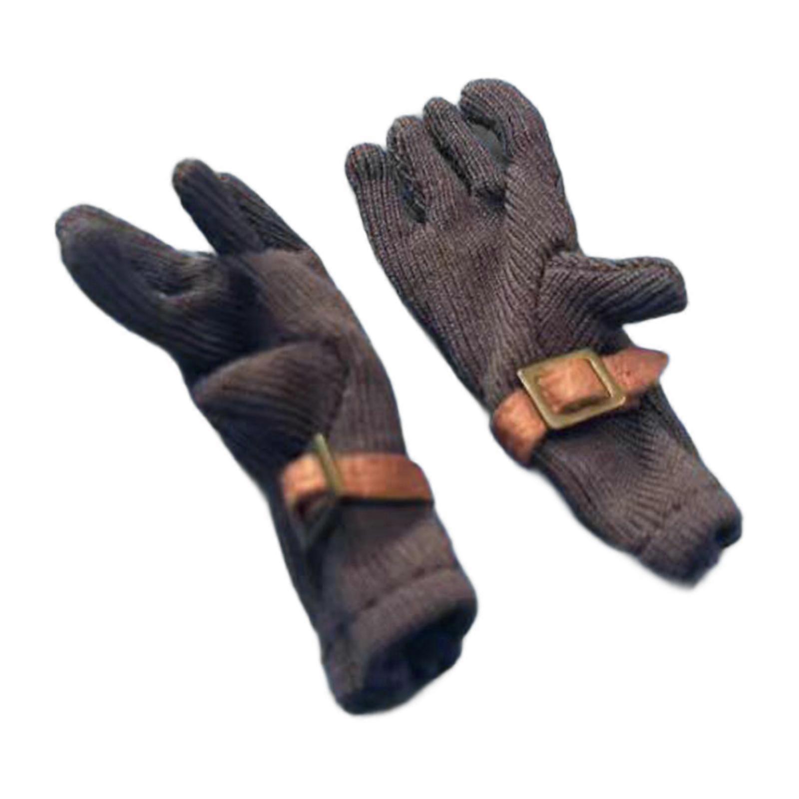 1/6 Figure Gloves Model A Pair Props for 12inch Collectible Action Figures