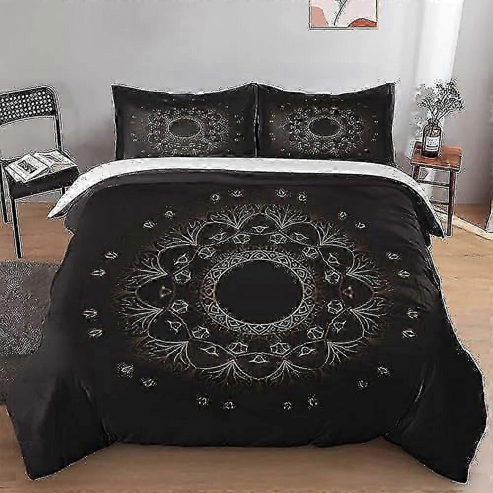 b306 Lençóis Conjunto de capa de edredão Conjunto Vintage 3 peças Conjunto de cama 1 capa de edredão e 2 fronhas Lençóis gb306