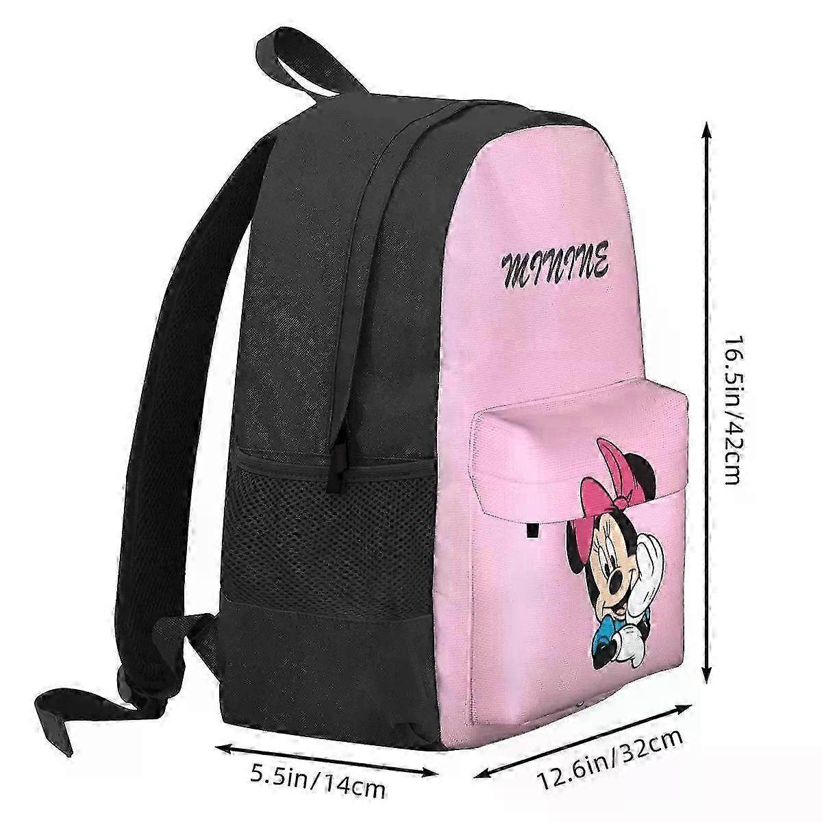 a1497 Backpack Mickey Mouse Lovely Cartoon Women Backpack Mochila Casual Children School Bag Laptop Backpack Boys Girls Large Shoulder Bag aHt1497