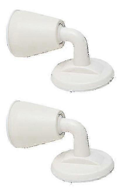 シリコンドア吸引フリー穴あきドア吸引ドアハンドル衝突防止バスルームベッドルームサイレントドアストッパー目に見えない吸引(2個)