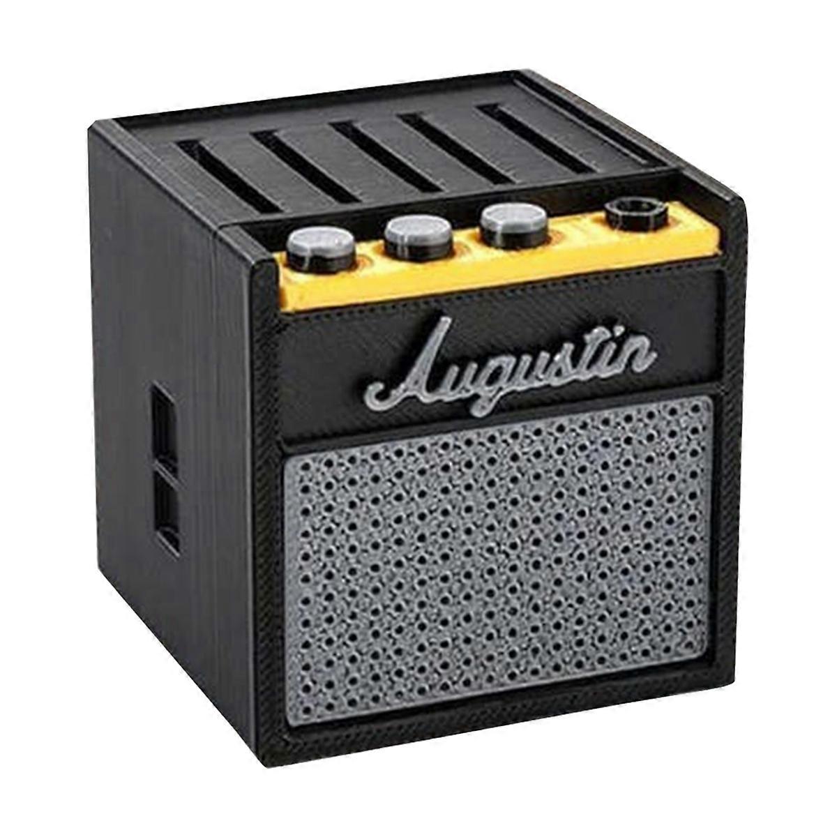 Gitarr Plektrumhållare Plektrumhållare Gitarrförstärkare Högtalare Plektrumhållare Retro Gitarrförstärkare Modell för musiker Gitarrspelare