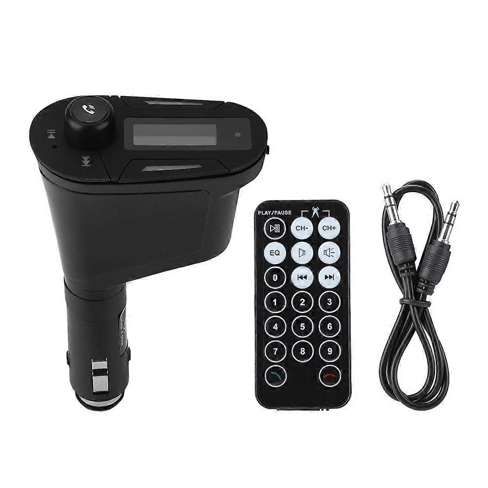 BT618 Car FM Transmitter Bluetooth MP3 Player Hands-free Calling Kit USB Charger