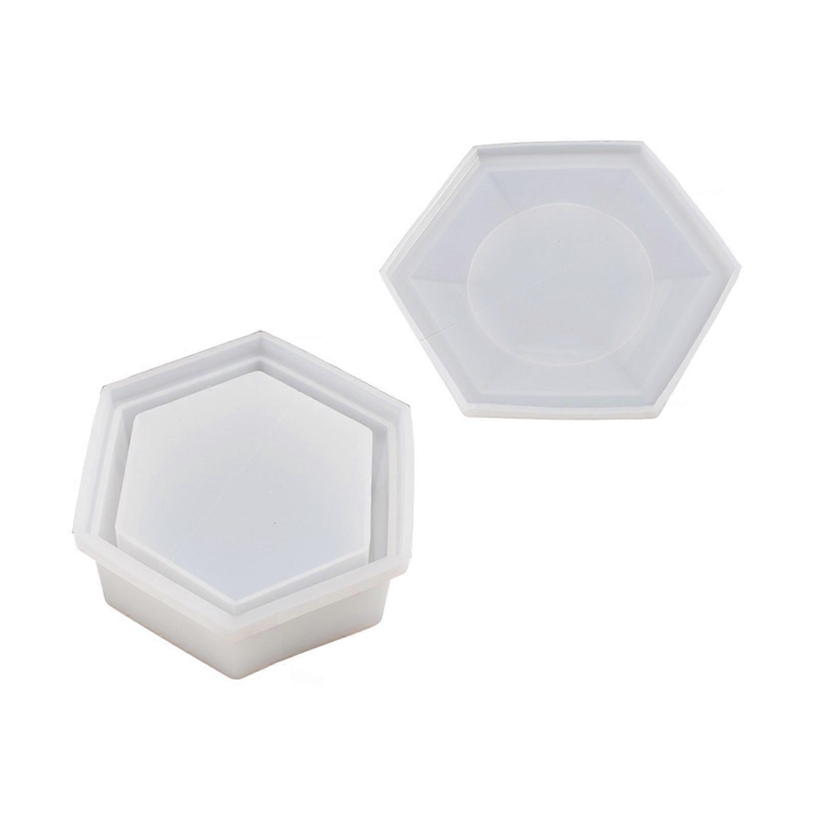 Resin Jar Molds Silicone Mould for DIY Storage Box Candy Boxes Jewelry Container Handmade Coin Keys Box Casting Molds