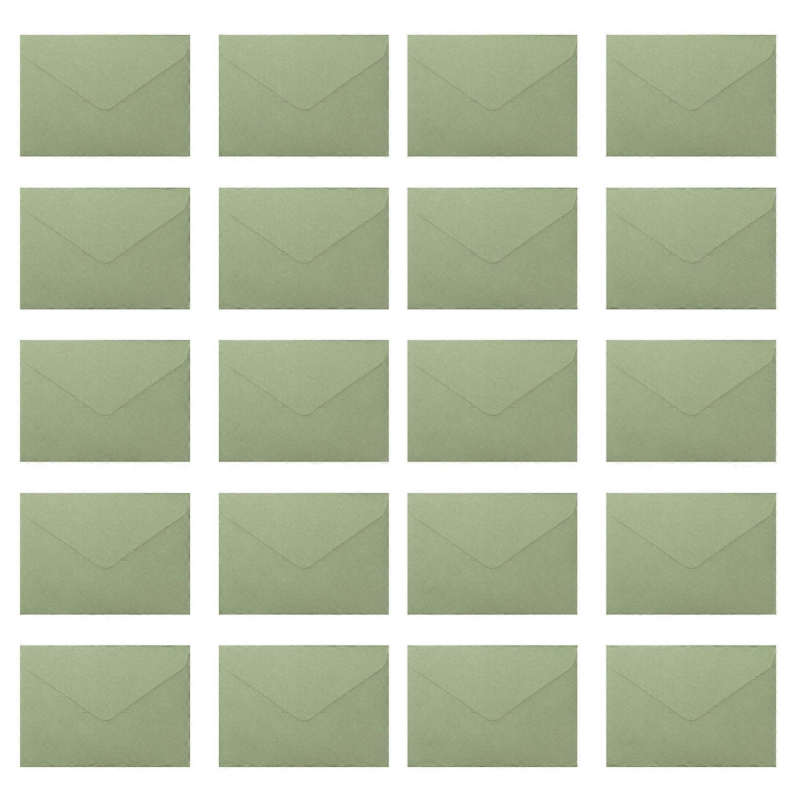 20Pcs Business Mailing Colorful Envelopes Assorted Colors, Paper V-Flap Seal Envelopes for Invitations, Letter, Notes 12
