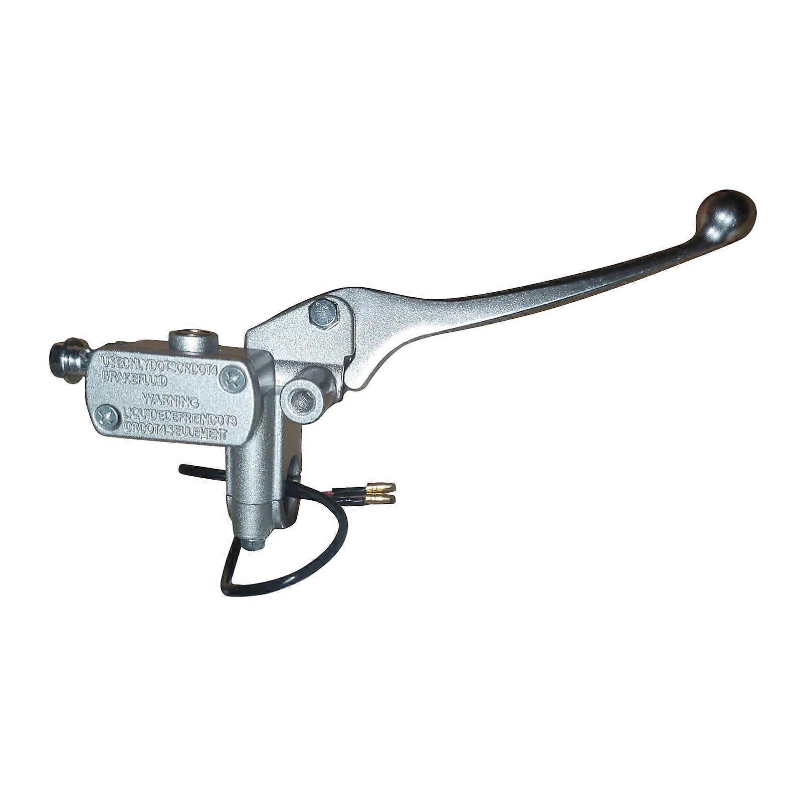 Jarrupääsylinterin jarruvipu moottoripyörän mönkijän 4-pyöräiselle likapyörän osille vasen/oikea etujarrupumppu hopea oikea