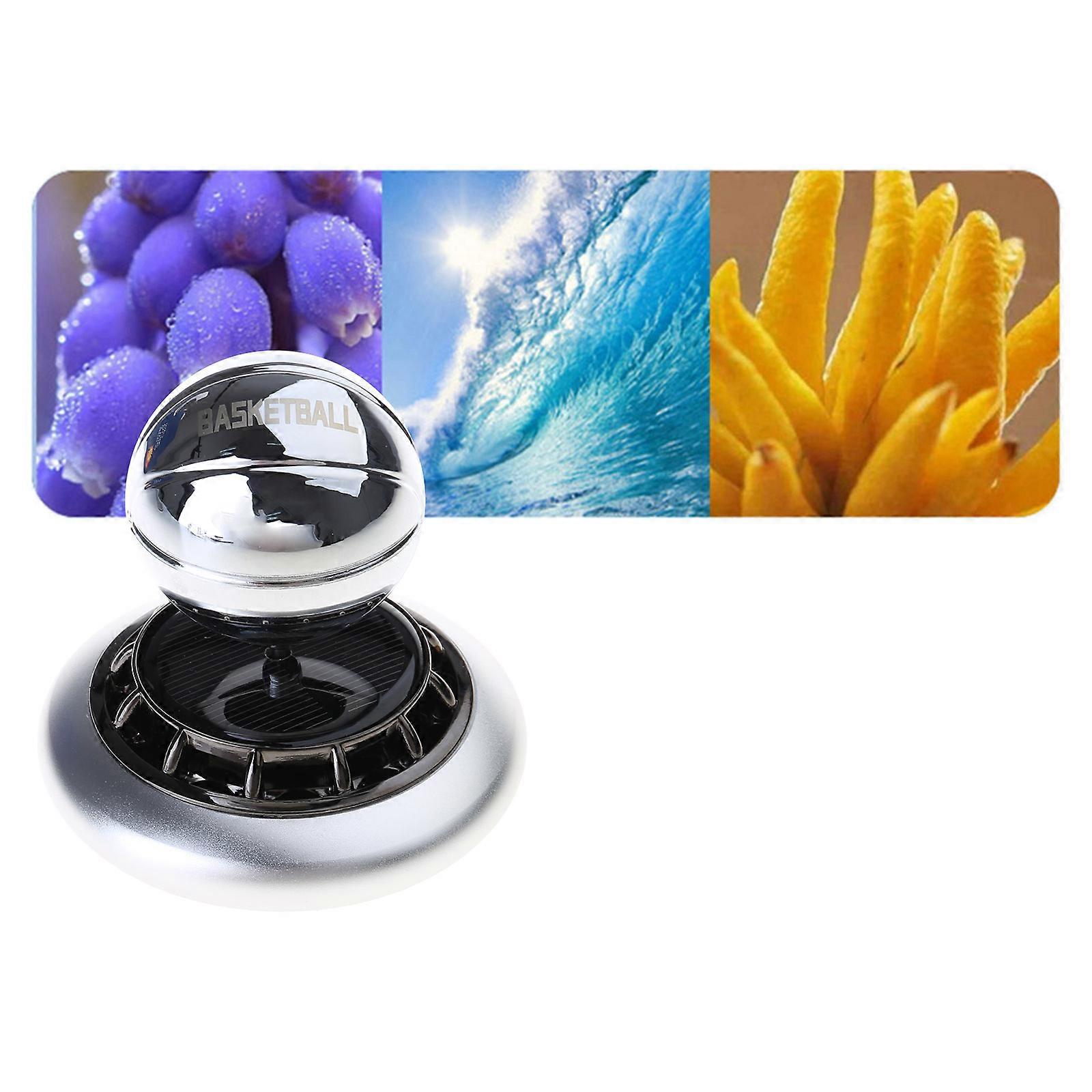 Rotated Basketball Car Air Freshener Aromatherapy Diffuser Paste Air Purifier Ornaments Fit for All Car
