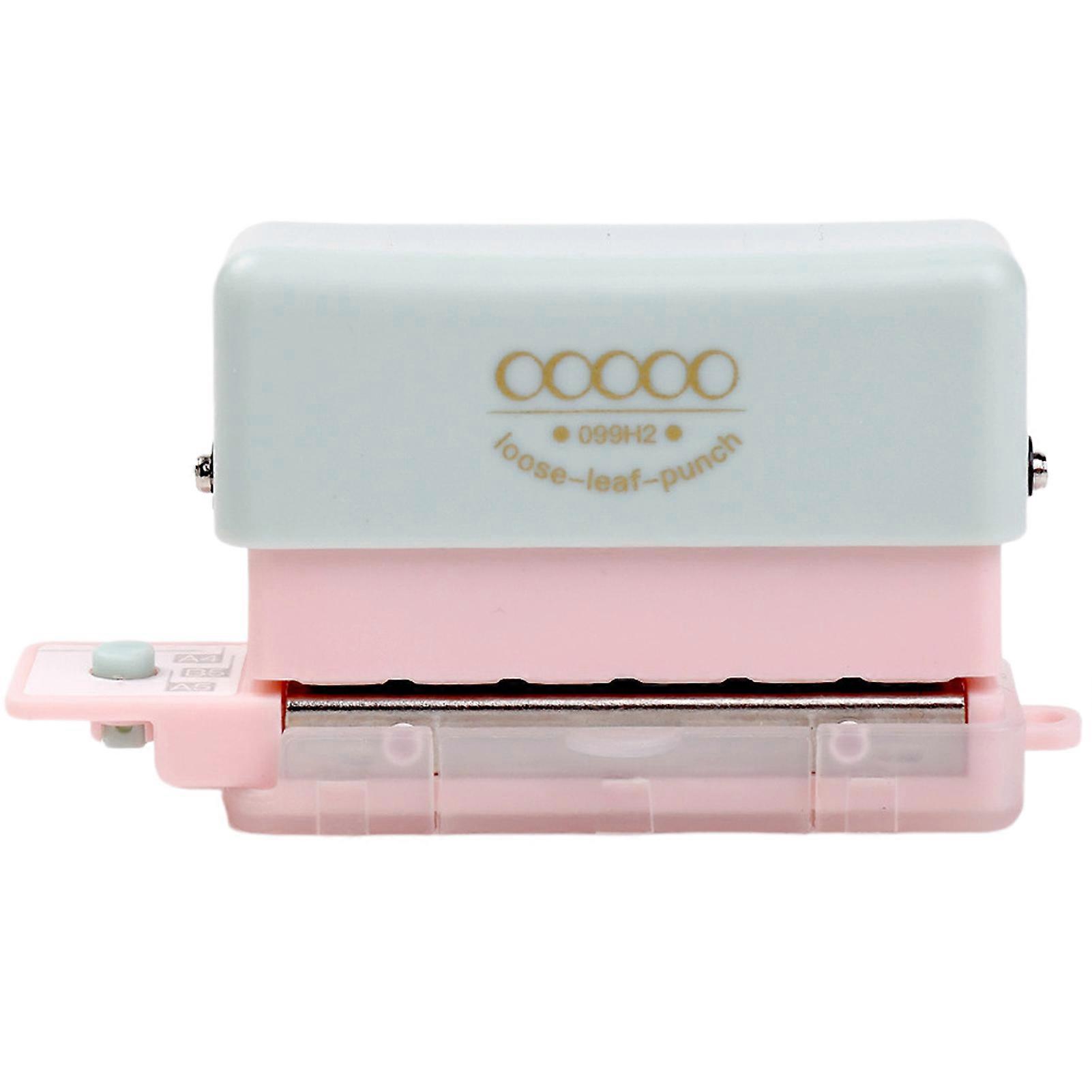 Loose Leaf Manual Hole Punch Multifunctional Holes Puncher for Students