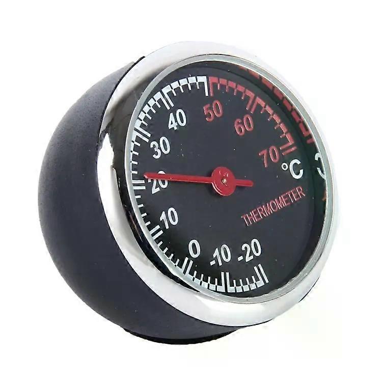 Portable Thermometer-Mini Round Plastic Temperature Sensor Tool