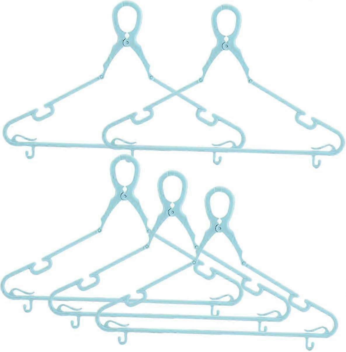 5 pz Verde Chiaro Antivento Appendiabiti Appendiabiti Vestito Appendini Clip Asciugamano Reggiseno Lavanderia Stendibiancheria Vestito