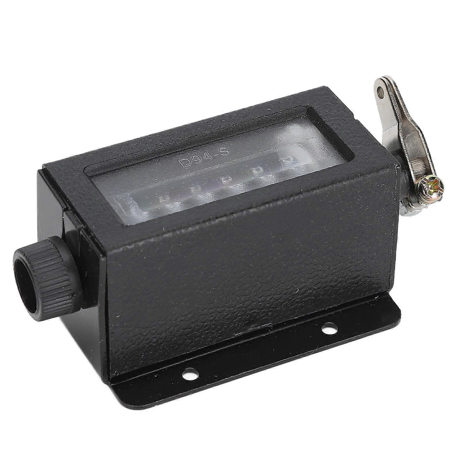 Mechanical Counter D94-S 6-Digit Hand Pull Stroke Tally 000000-999999
