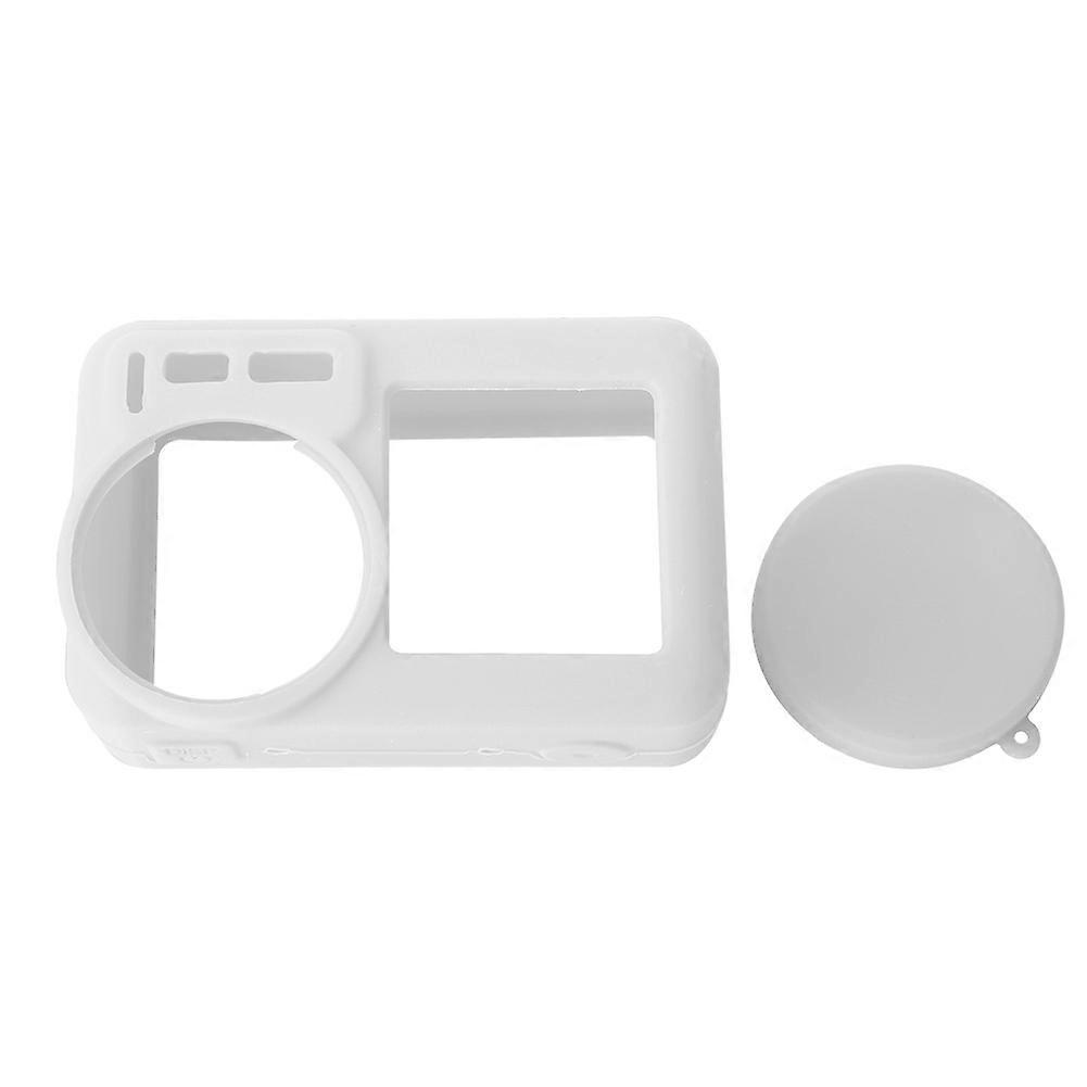 Portable Frame Protective Silicone Shell with Lens Case for DJI Osmo Action Camera