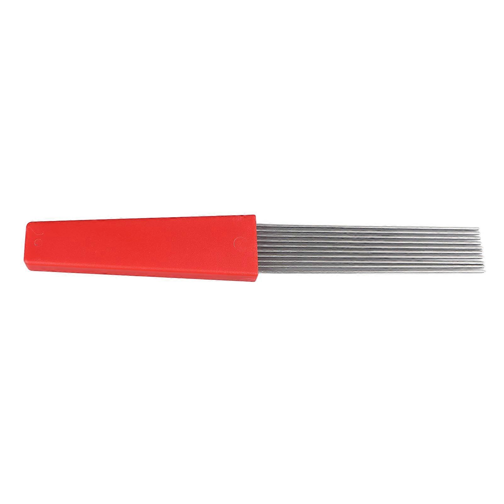 Grattoir à brosse Guiro en acier inoxydable, instrument de percussion à main polyvalent pour fête