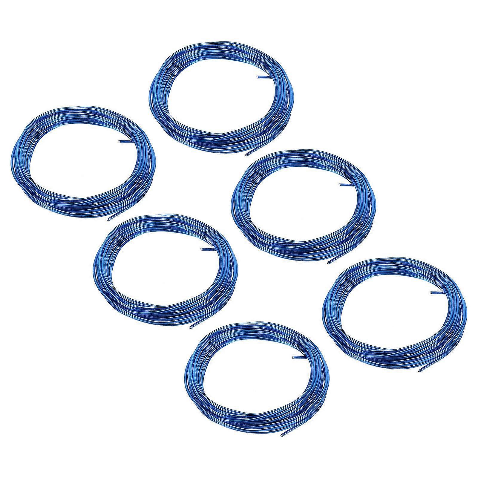 Bonsai Training Wire 2mm Anodized Aluminum Craft Wire Blue 16.4Ft/Roll for Home and Garden Projects #CN/251024/11374