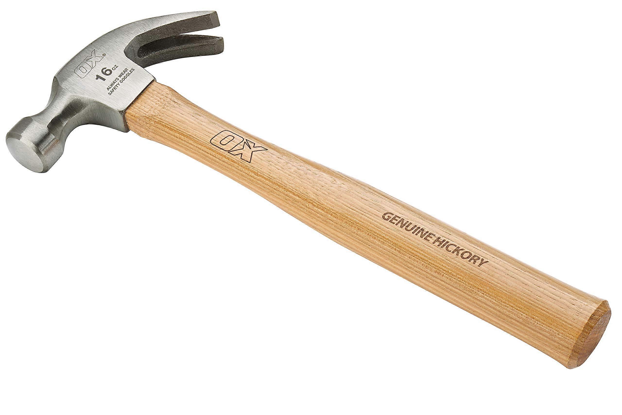Tools T085116 Trade Hickory Handle Claw Hammer 16 oz, Durable Construction, Home Improvement Essential, Lightweight Design